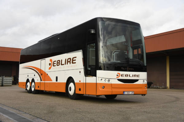 Nouvel autocar de tourisme Van Hool EX16H Extérieur