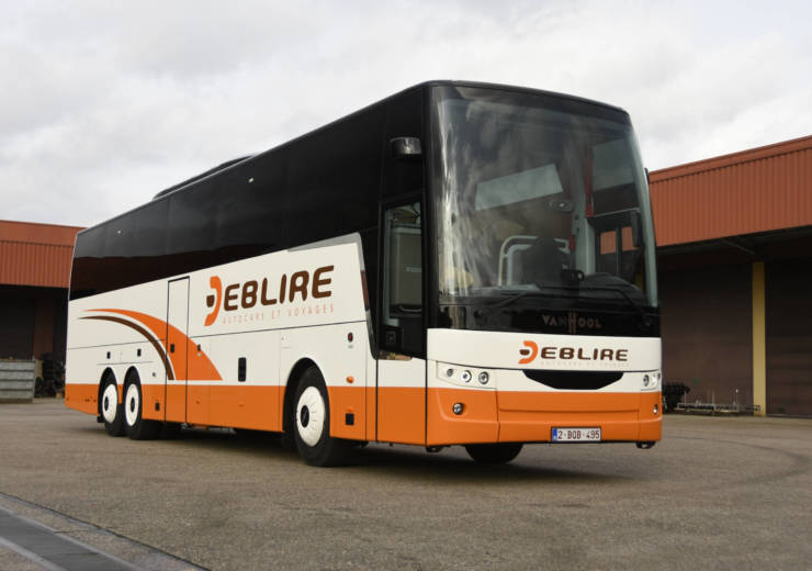 Nouvel autocar de tourisme Van Hool EX16H Extérieur