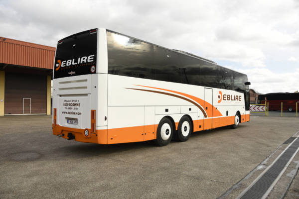 Nouvel autocar de tourisme Van Hool EX16H Extérieur 2